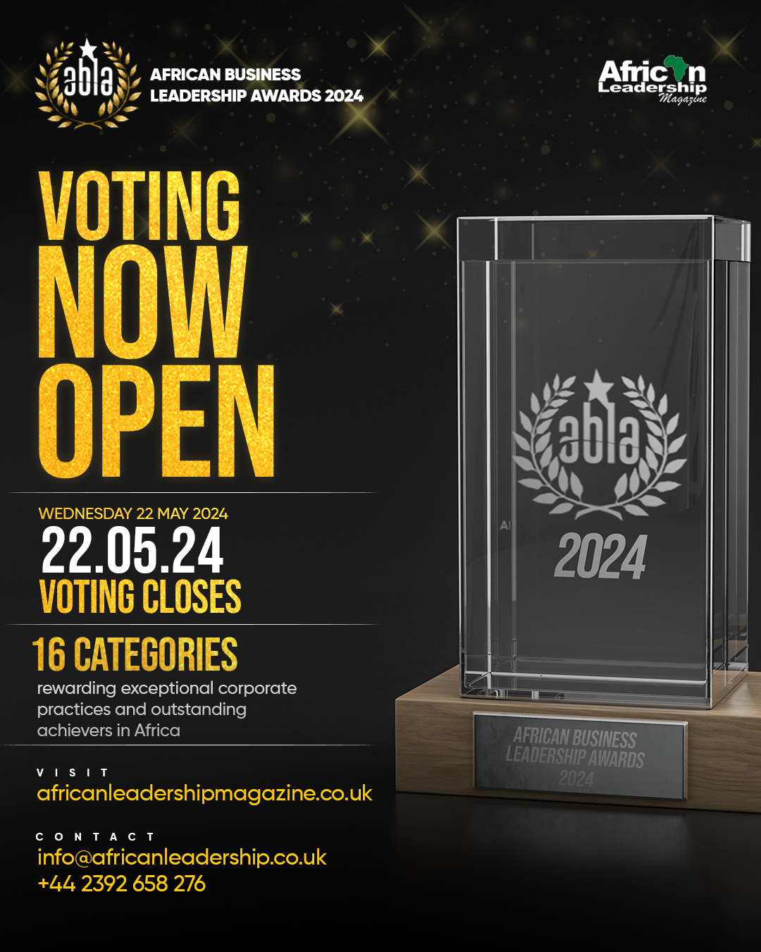 The African Business Leadership Awards (ABLA) 2024 Polls African